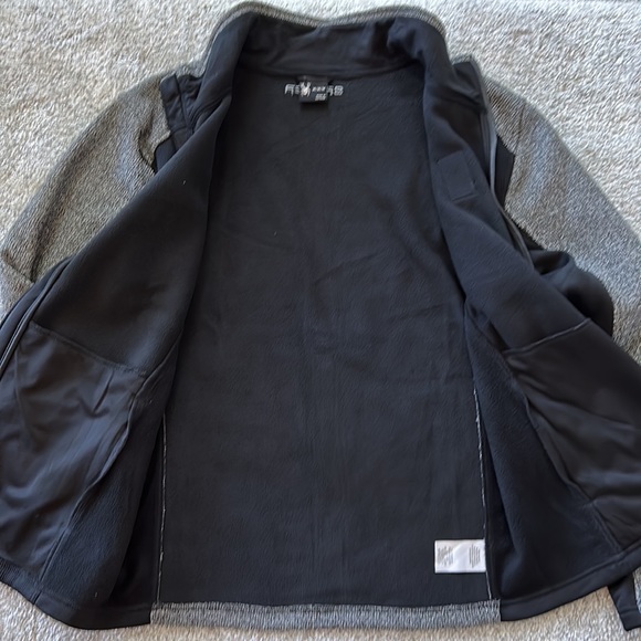 Spyder Mixed Media Zip Front Jacket - Picture 6 of 8